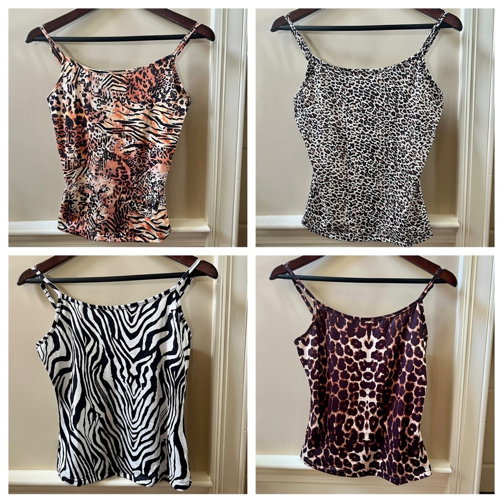 Animal Print Women's Tops Set